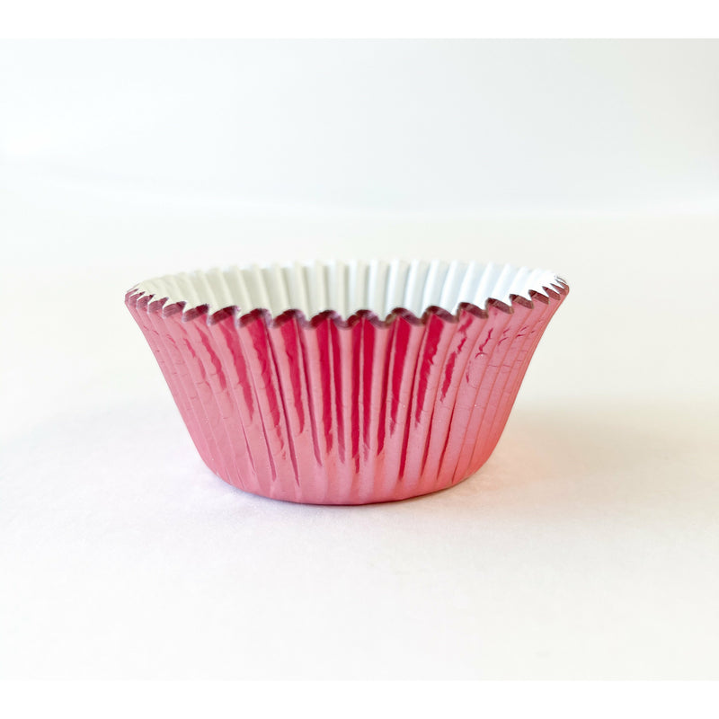 Regular Pink Foil Cupcake Liners