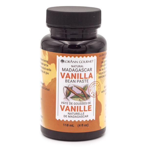 Lorann Vanilla Bean Paste, Natural 4 oz