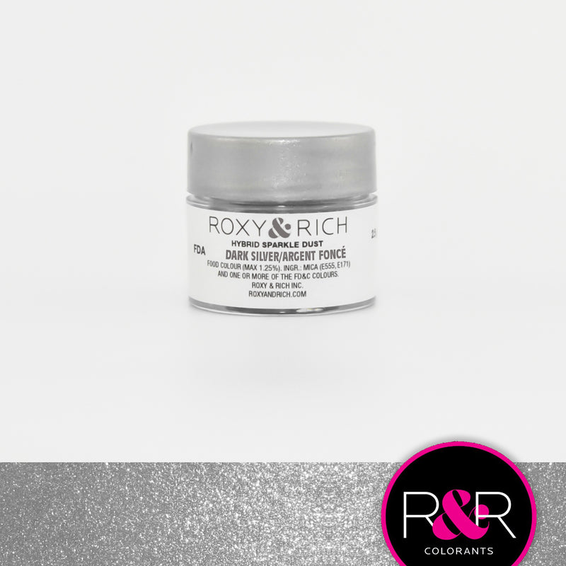 Roxy & Rich Hybrid Sparkle Dust Dark Silver (