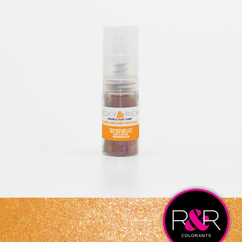 Roxy & Rich Sparkle Dust Pump Highlighter Sunrise Orange  (