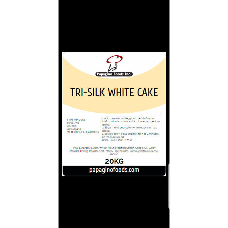 Papagino Tri Silk White Cake Mix