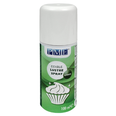 PME Lustre Edible Spray - Green ( 100ml - 3.38 OZ)