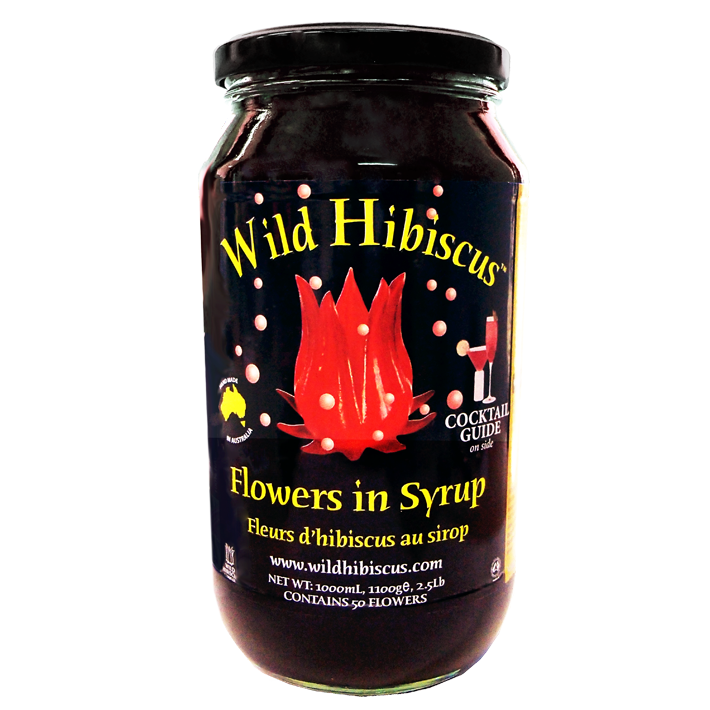 Wild Hibiscus France Oval Flowers Bulk 4 x 40 oz jar