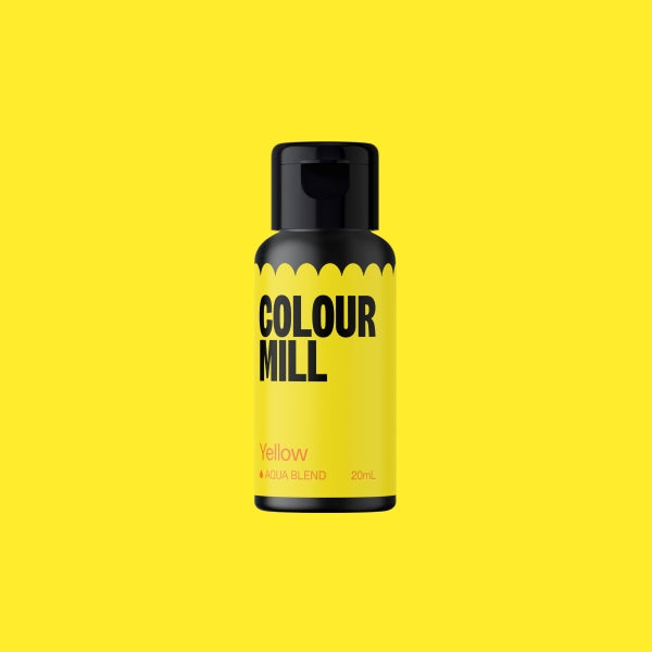 Colour Mill Aqua Blend Colouring 20 ml Yellow