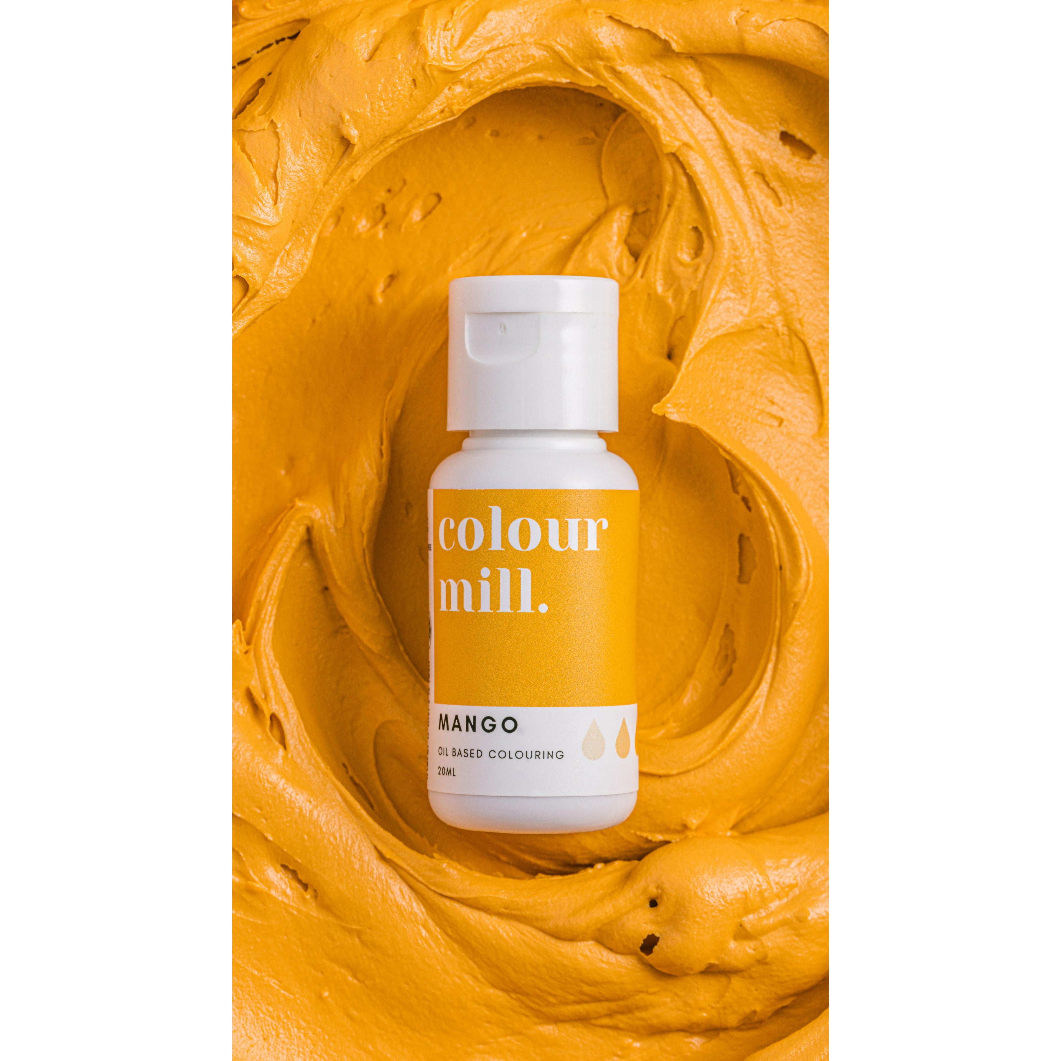 Colour Mill Oil Based Colouring 20ml Mango - Papagino Foods Inc.