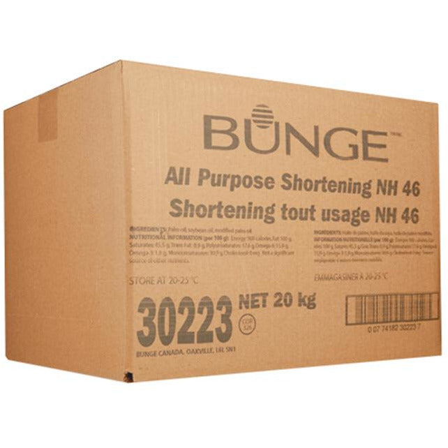 Bunge All Purpose Shortening NH 46 20 kg (Pickup Only)