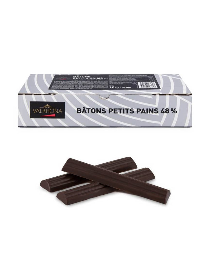 Valrhona Chocolate Baton 48% 300 CT/ 1.6 kg  - Pickup Only OR Shipping At Your Own Risk.