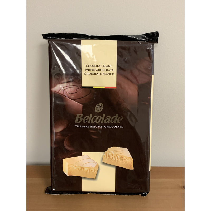 Belcolade White Chocolate Block  2.5 kg  - Pickup Only OR Shipping At Your Own Risk.