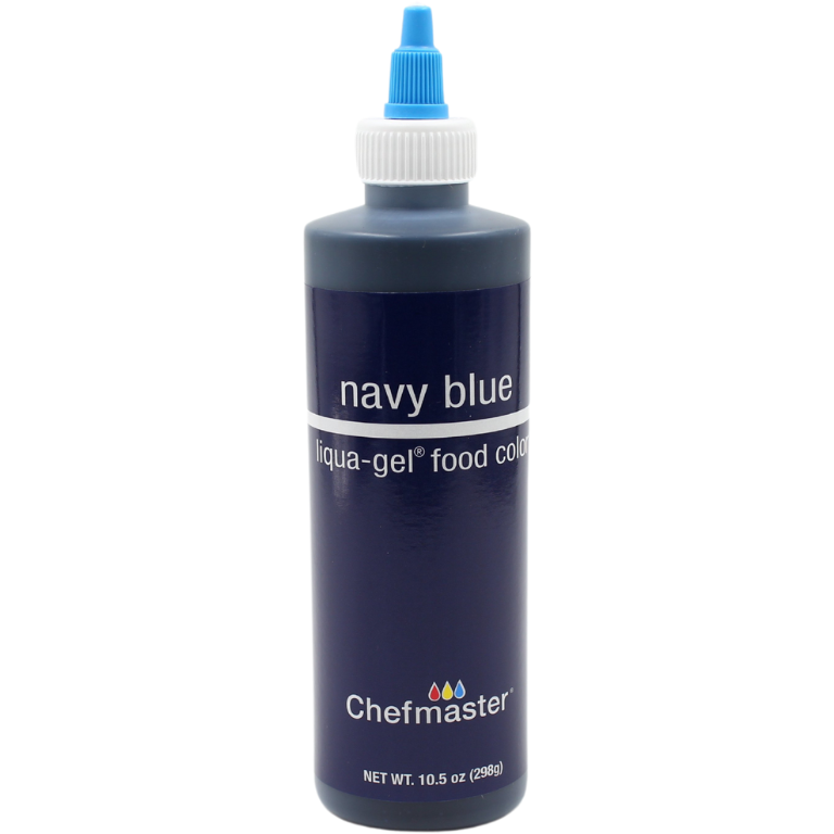 Chefmaster Navy Blue Liqua-Gel Food Coloring (