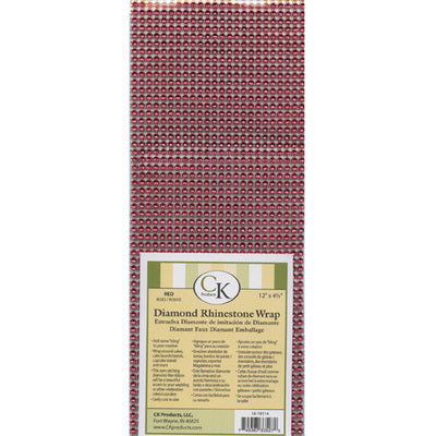 Red Diamond Rhinestone Wrap [16-18114] - Papagino Foods Inc.