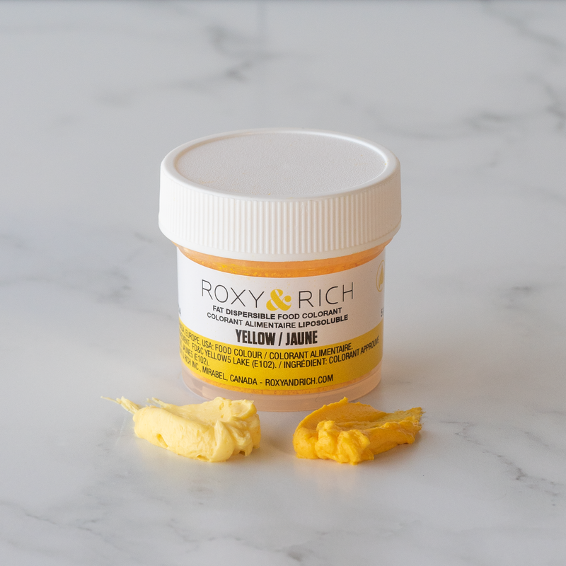 Roxy & Rich Fat Dispersible Dust Yellow (