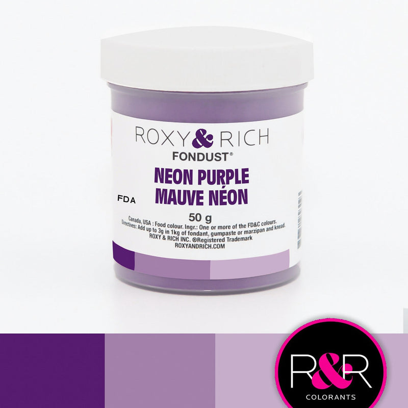 Roxy & Rich Neon Purple Fondust (