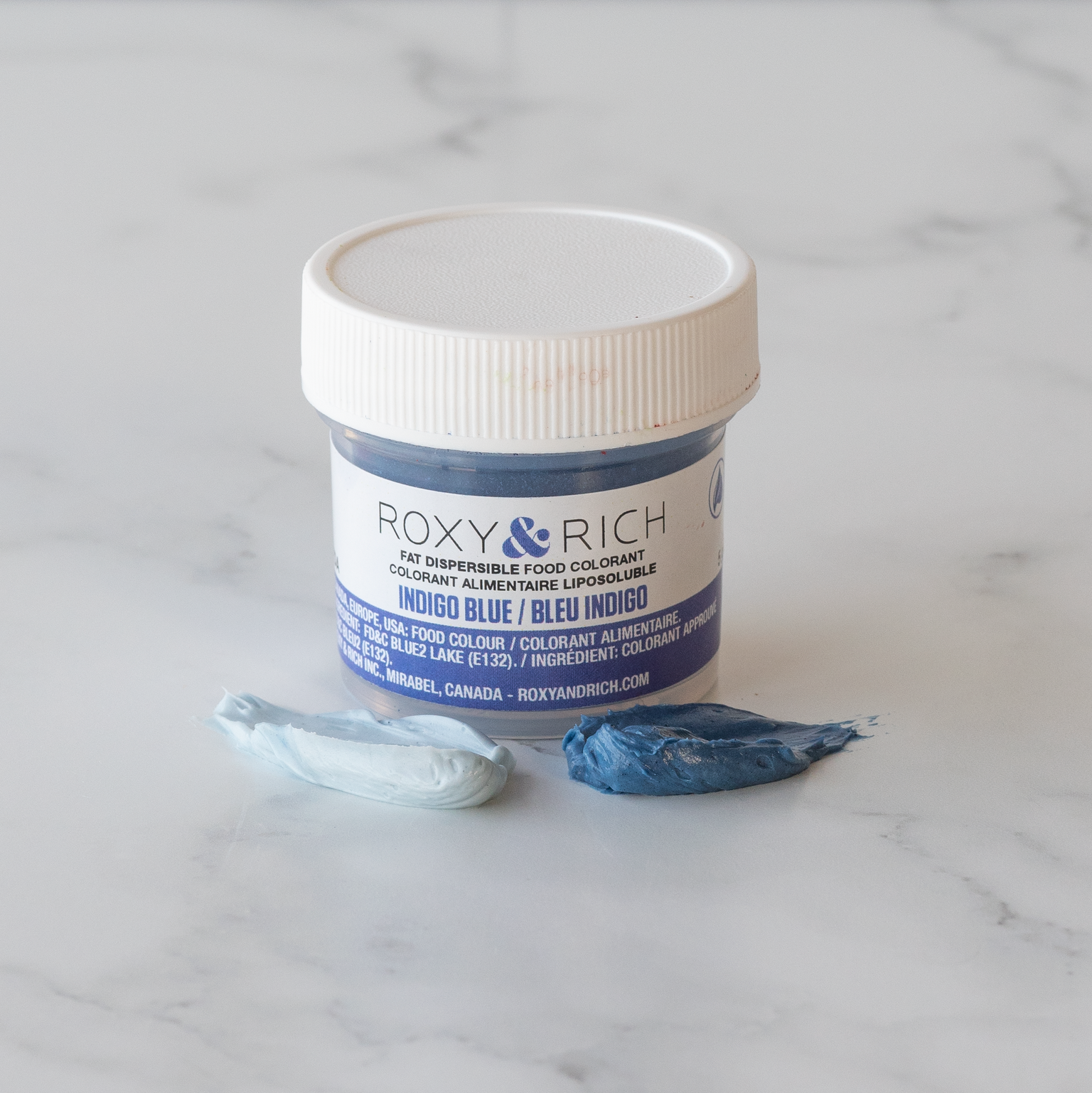Roxy & Rich Fat Dispersible Dust Indigo Blue (# P15-B06) - 15 G - Papagino Foods Inc.