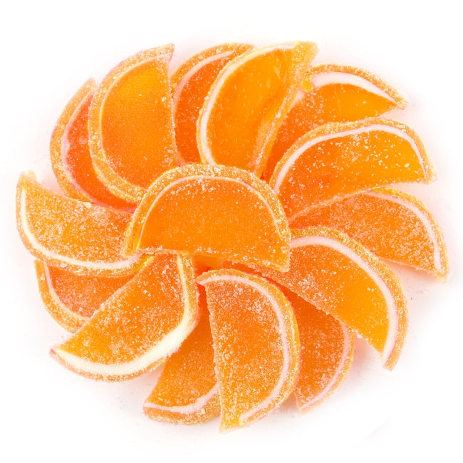Mini Orange Jelly Slices -5 lb