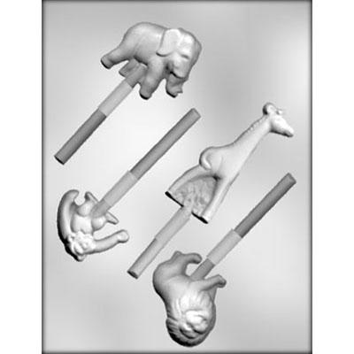 ANIMAL SUCKER CHOCOLATE MOLD Product #90-11129 - Papagino Foods Inc.