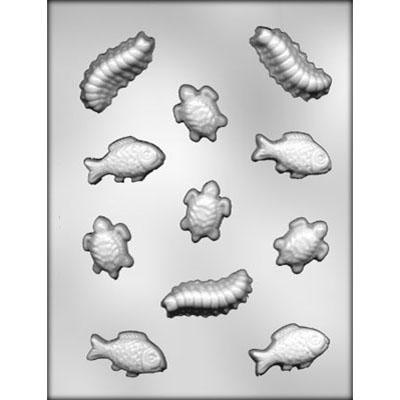 AQUATIC ANIMAL CHOCOLATE MOLD Product #90-12819 - Papagino Foods Inc.