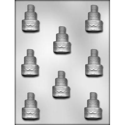 CAKE 3-TIER CHOCOLATE MOLD Product #90-15532 - Papagino Foods Inc.