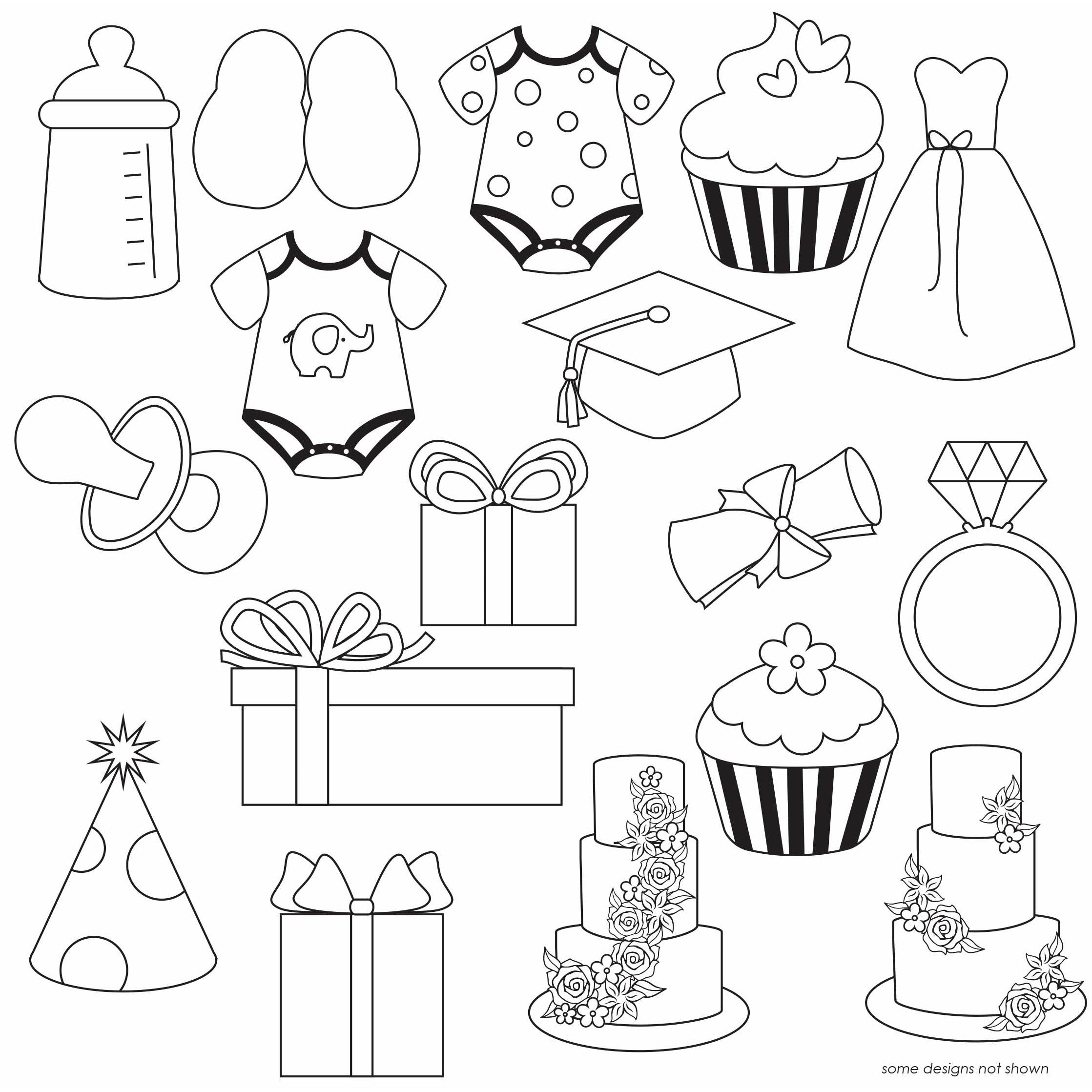 Celebrations Pattern Sheets [43-4733] - Papagino Foods Inc.