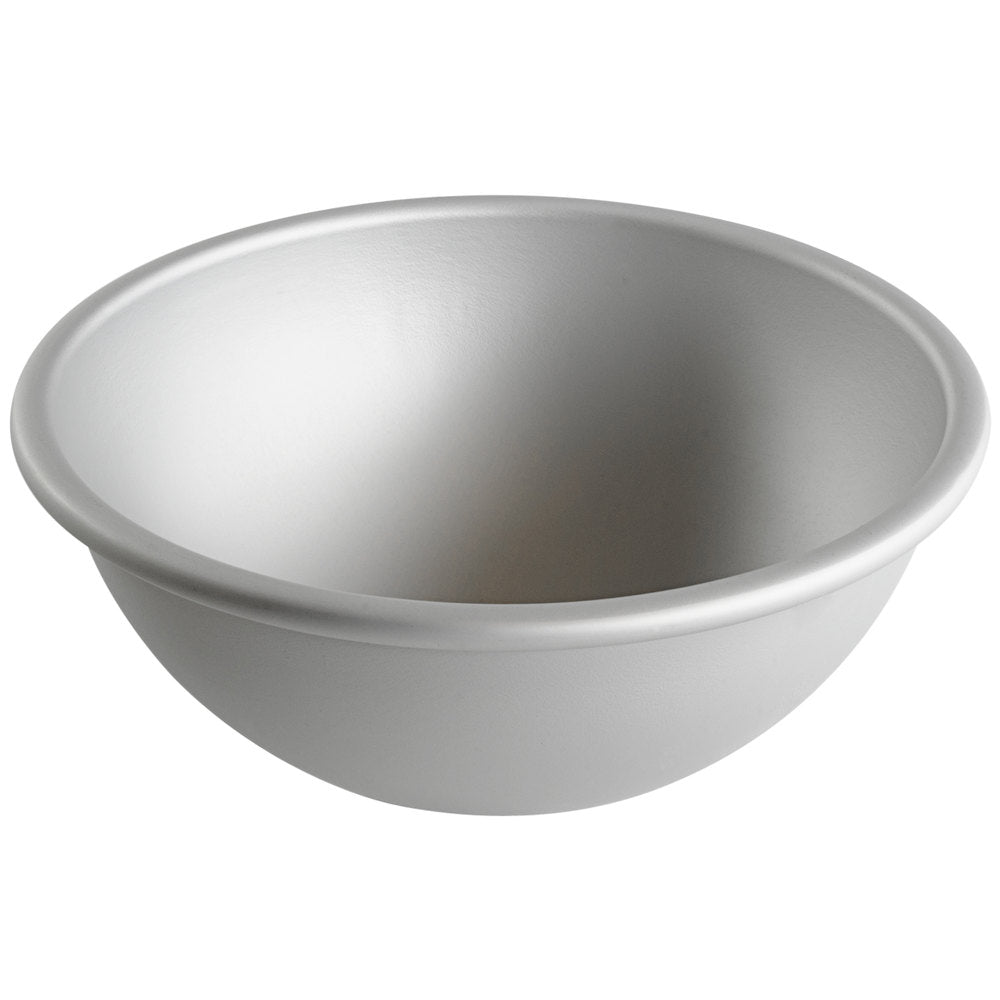 Fat Daddio, Anodized Aluminum, Hemisphere Pan, 6 1/2 in Diameter x 3 1/4  in Deep (PHA-65) - Papagino Foods Inc.
