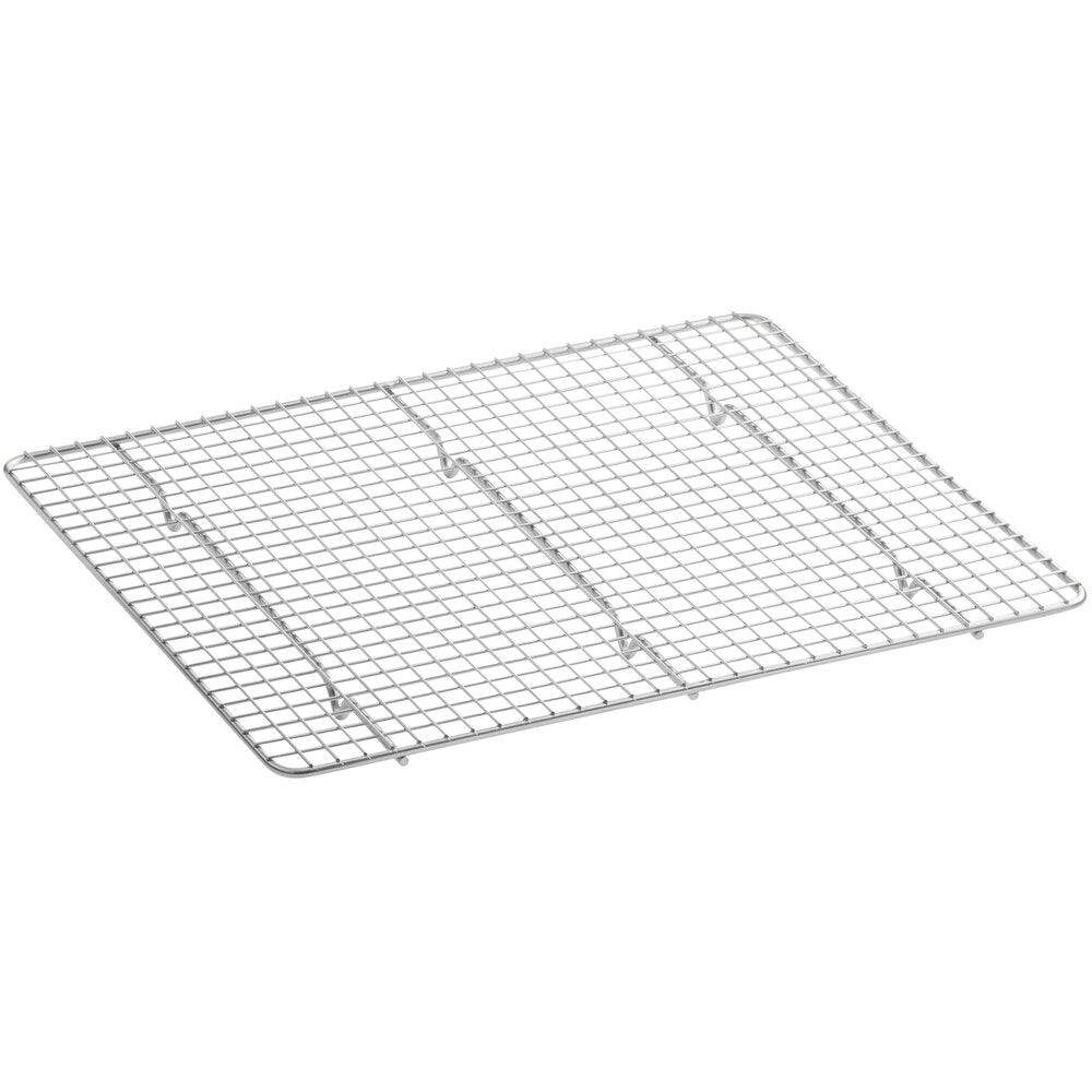 Fat Daddio, Stainless Steel, Heavy Duty Cooling, Roasting, Grilling Rack, 12 in x 17 in (CR-HALF) - Papagino Foods Inc.