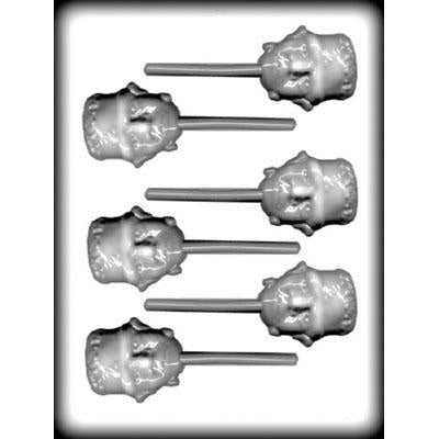 Frankenstein Sucker Hard Candy Mold[8H-3263] - Papagino Foods Inc.