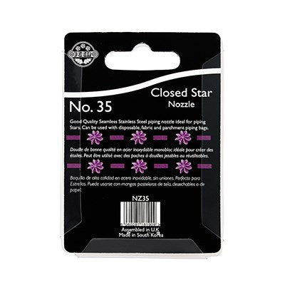 JEM Nozzle - Closed Star #35 #NZ35 - Papagino Foods Inc.