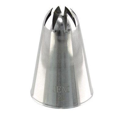 JEM Nozzle - Drop Flower Savoy Nozzle  #2J  #NZ2J - Papagino Foods Inc.