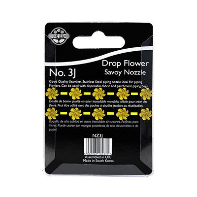 JEM Nozzle - Large Curved Star Savoy #3J #NZ3J - Papagino Foods Inc.