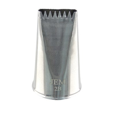 JEM Nozzle - Medium Ribbed/Plain Basket/Weave #2B  #NZ2B - Papagino Foods Inc.