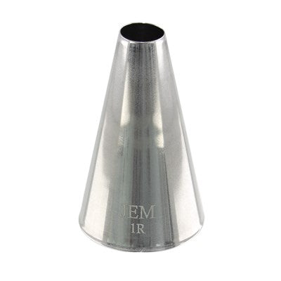 JEM Nozzle - Small Plain Round Savoy Nozzle #1R #NZ1R - Papagino Foods Inc.
