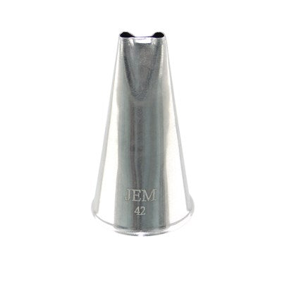 JEM Nozzle - Smooth / Ribbed Basketweave Nozzle #47  #NZ47 - Papagino Foods Inc. 