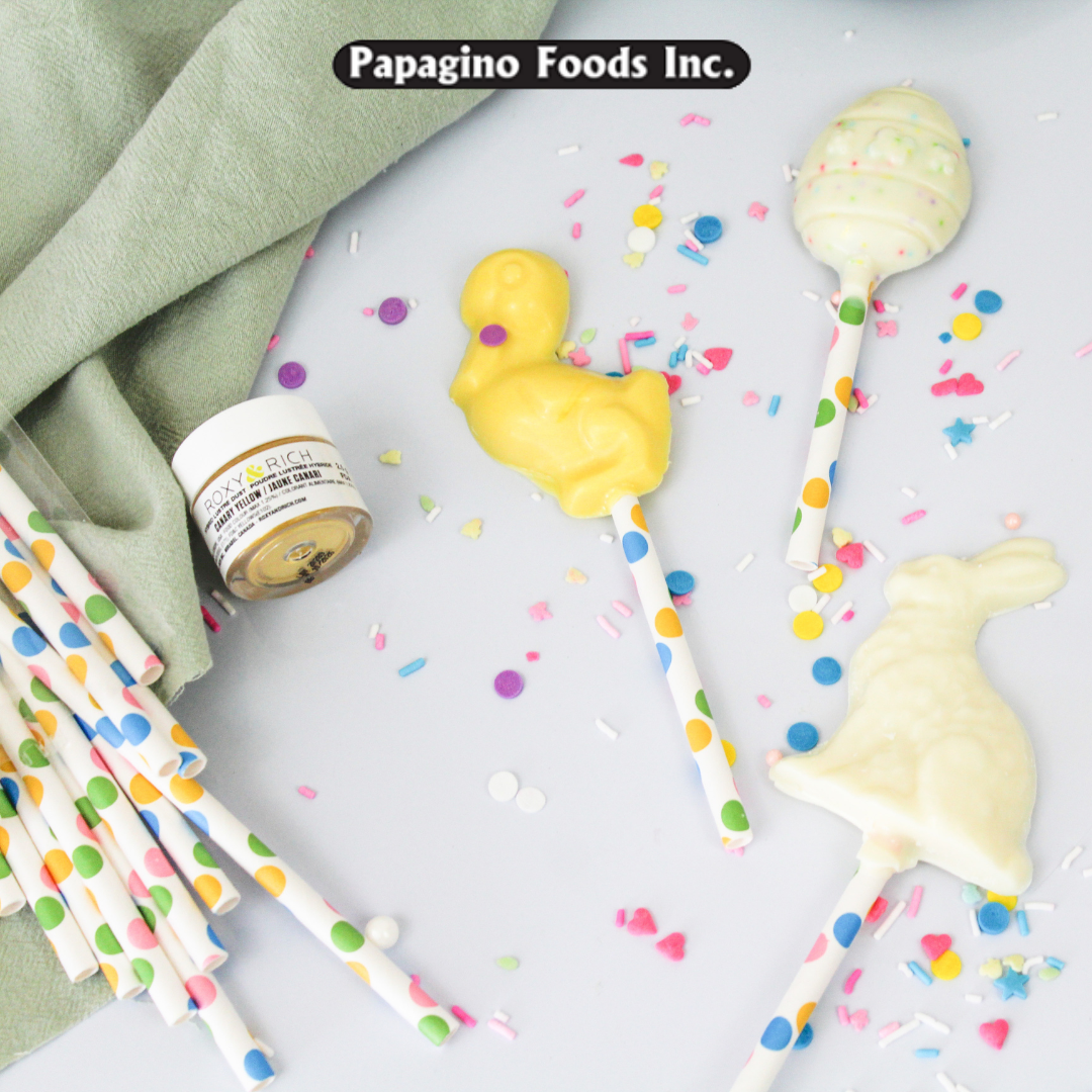 Large Confetti Cake Pop Sticks, 6" Product #7500-880018 - Papagino Foods Inc.
