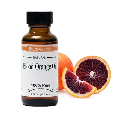 LorAnn Oils Blood Orange Oil, Natural  - 1 OZ **BBD March 2024** - Papagino Foods Inc.