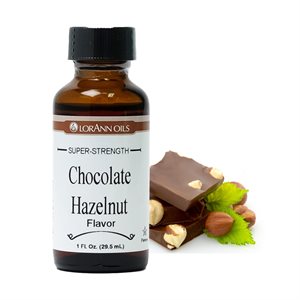 LorAnn Oils Chocolate Hazelnut Flavor - 1 OZ   #0820-0500 **BBD March 2025** - Papagino Foods Inc.