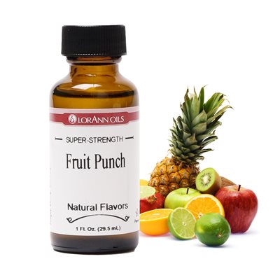 LorAnn Oils Fruit Punch Flavor, Natural - 1 OZ  #0292-0500 **BBD April 2024** - Papagino Foods Inc.