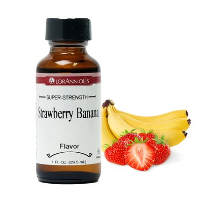 LorAnn Oils Strawberry Banana Flavor   - 1 OZ **BBD March 2025** - Papagino Foods Inc.