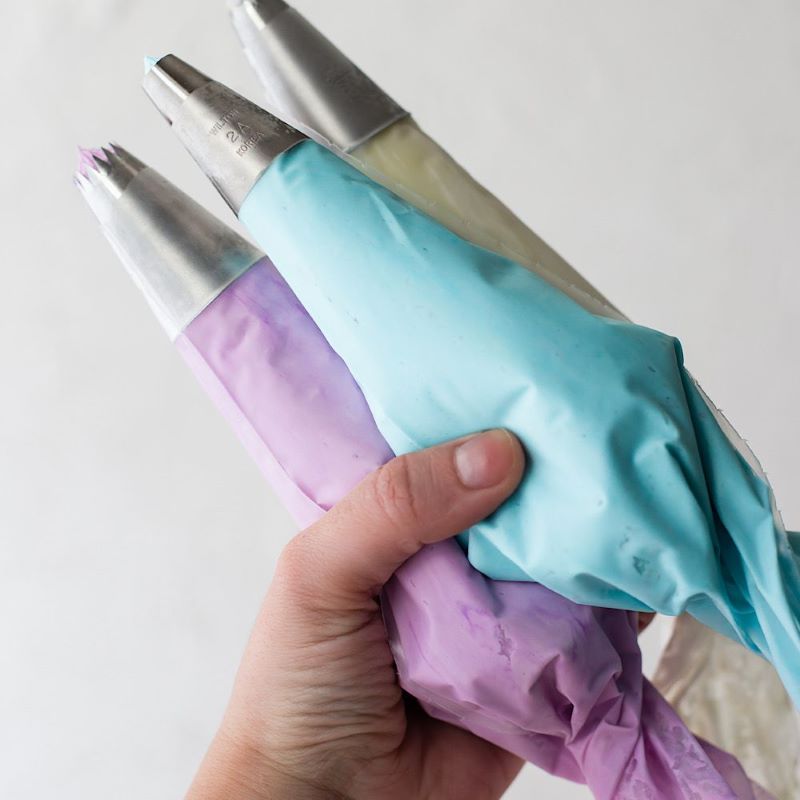 One Way Piping Bag Medium 18" Comfort Clear x 100 bags (Disposable) - Papagino Foods Inc.