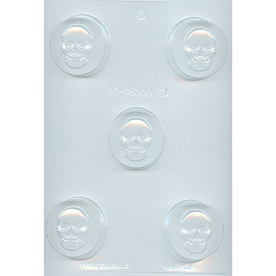 Skull Sandwich Cookie Chocolate Mold [90-16309] - Papagino Foods Inc.