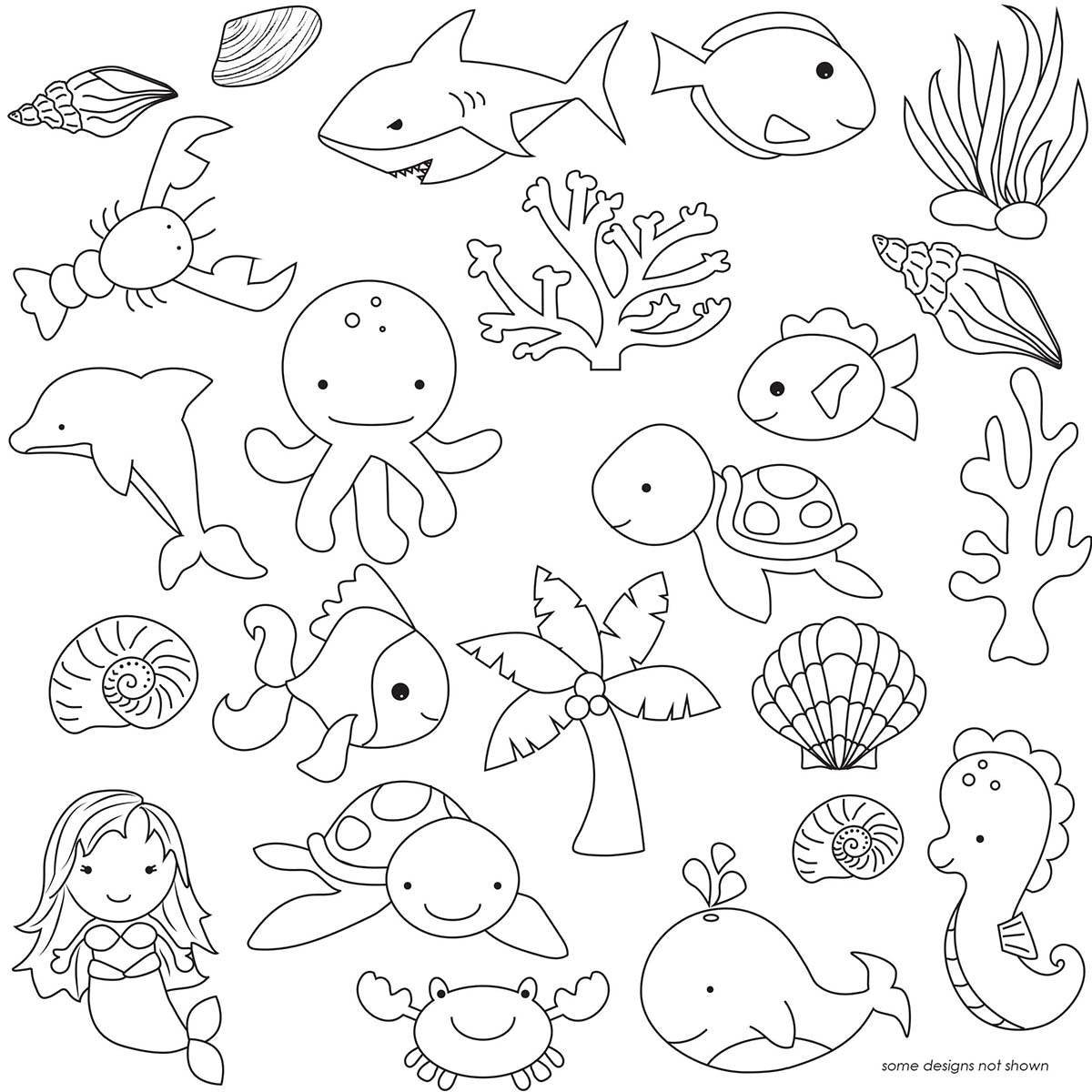 Under The Sea Pattern Sheet [43-4735] - Papagino Foods Inc.
