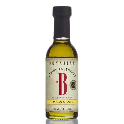 Boyajian Flavour - Lemon Oil Pure 12.7 oz (FRAGILE ITEM IN GLASS BOTTLE **PICKUP ONLY**) - Papagino Foods Inc.
