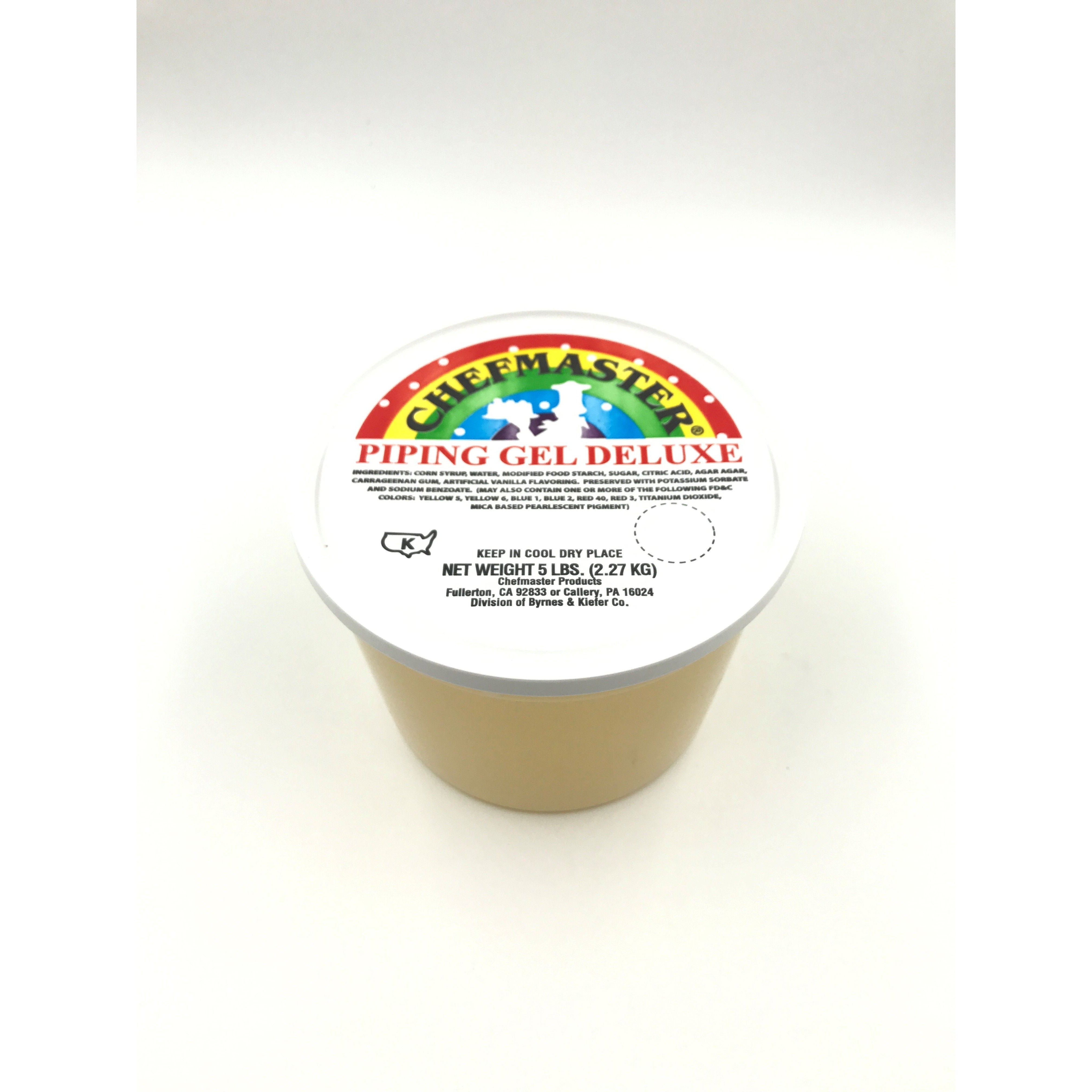 Chefmaster Piping Gel Deluxe (# 2680) 16 OZ - Papagino Foods Inc.
