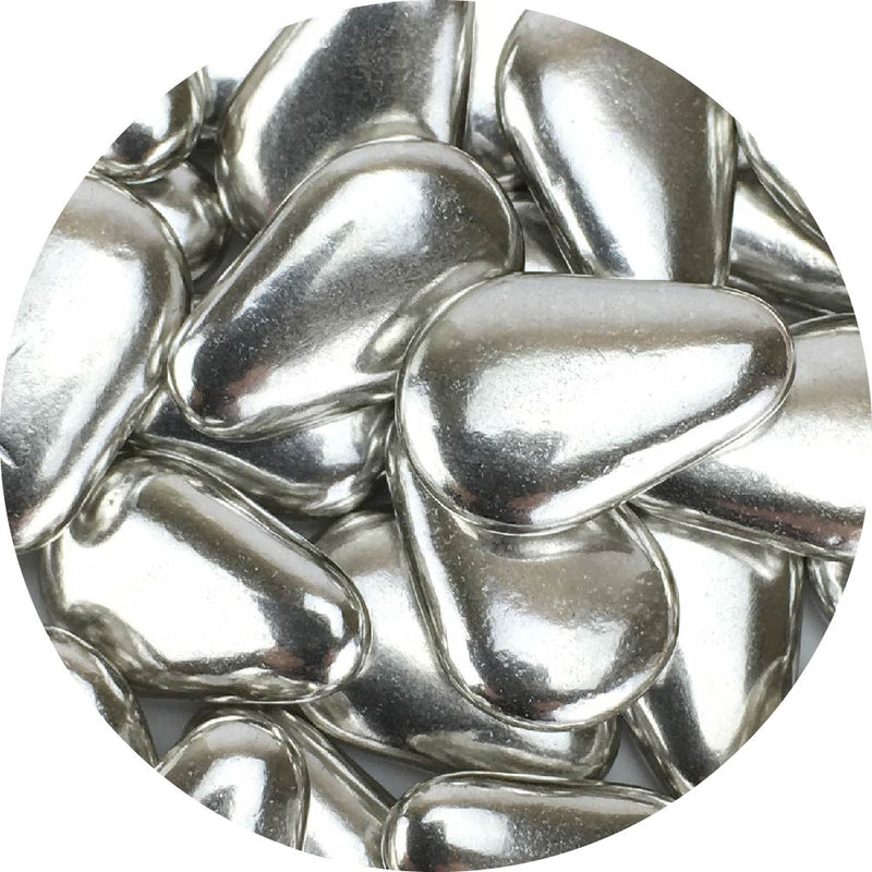Celebakes Silver Almond Shape Dragees, 3.5 oz. Product
